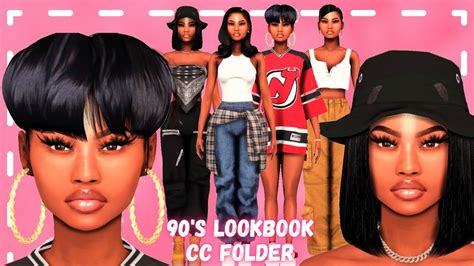 Urban 90 S Cc Folder And Sim Download Timberlands Hair More Sims 4 Lookbook Youtube