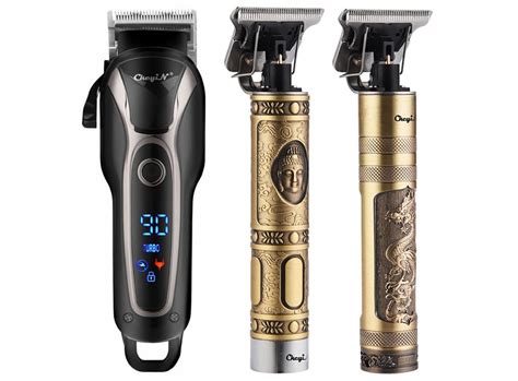 Professional Hair Clipper Men T9 Electric Hair Trimmer Rechargeable