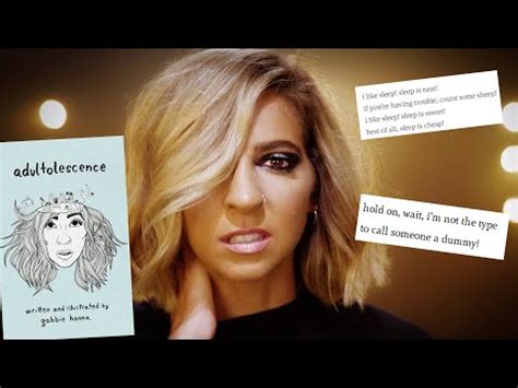 She particularly clapped back at youtuber rachel oates, who had consistently mocked her and even published a book 'doggolescence' which is a parody of hanna's book 'adultolescence'. Gabbie Hanna's Poetry is BAD part 1 - YouTube
