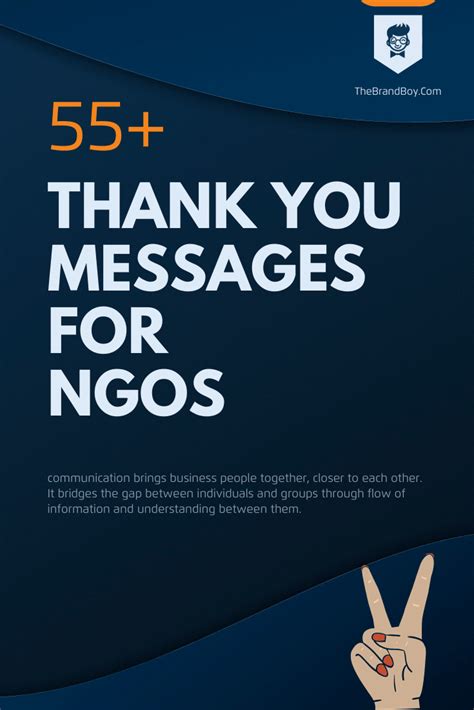 Best Thank You Messages For Ngos Thebrandboy Best Thank You