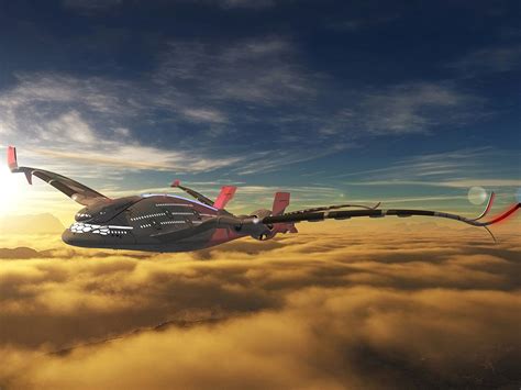 Have A Look At The Incredible Futuristic Airplane Of The Future Video