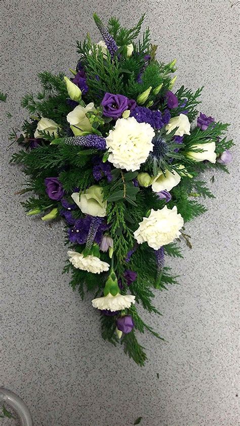 Funeral Flowers Purpleflowers Funeral Purple Funeral Flowers