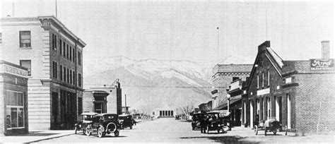 Downtown Minden Photo Details The Western Nevada Historic Photo