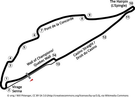 Bislang holte beide male lewis hamilton im mercedes pole position und sieg. Strecken: Circuit Gilles-Villeneuve in Montreal - Großer ...