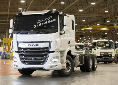 Leyland Trucks Builds 100000th Daf Cf Xf Truck Daf Trucks Ltd