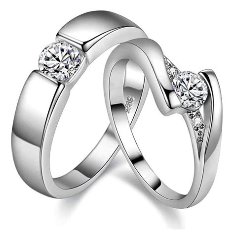 Jewelove™ Rings Mens Band Only Customised Platinum Solitaire Band With 030 Cts Solitaire For