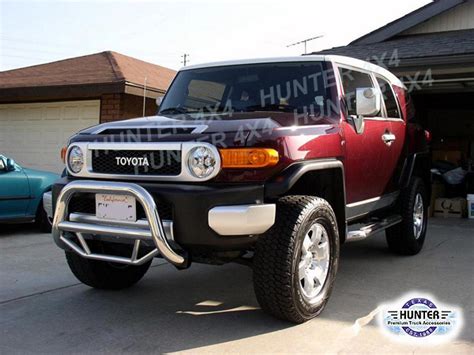 Super Bull Bar Toyota Fj Cruiser 2007 2017 Chrome Bumper Push Stainless