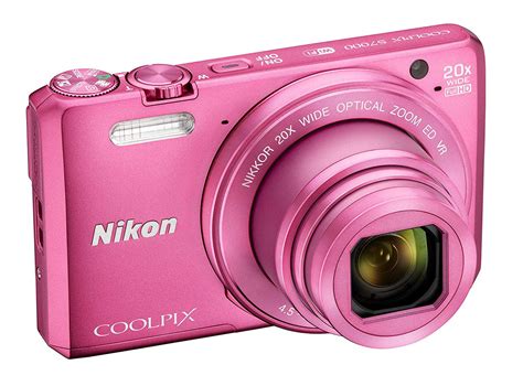 Nikon Coolpix S7000 Digital Camera Pink With 20x Optical Zoom And