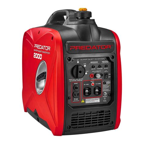 Predator 2000 Watt Super Quiet Inverter Generator Modelo 3d Turbosquid