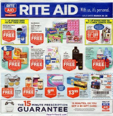 Rite Aid Deals 03202011 03262011 Norcal Coupon Gal