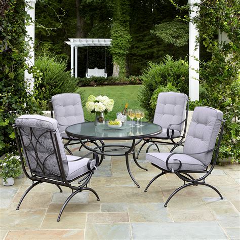 Jaclyn Smith Centralia 5 Pc Outdoor Dining Set