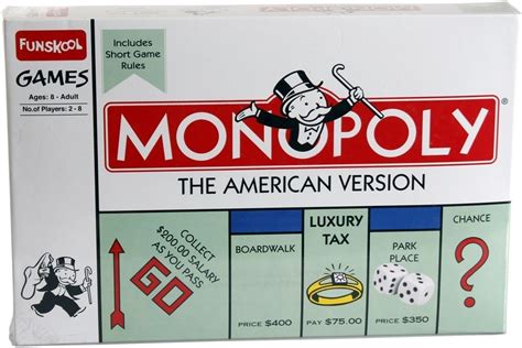 Funskool Monopoly The American Version Board Game