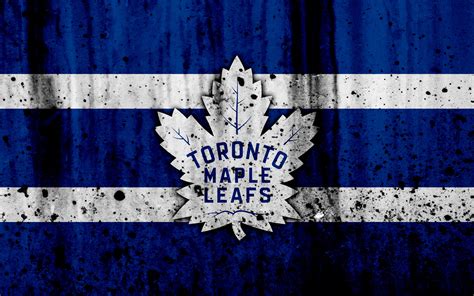 4k Logo Emblem Toronto Maple Leafs Nhl Hockey Hd Wallpaper