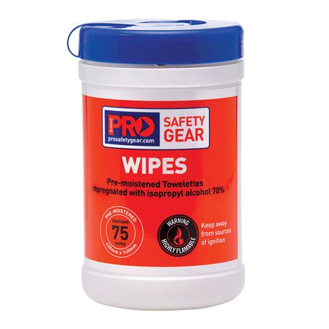 Pro Wipe Isopropyl Cleaning Wipes Rapidclean