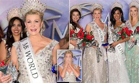 australian robyn canner claims title of ms world 2018 daily mail online