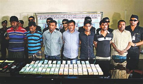 Mastermind 6 Others Held Tk 56 Lakh Seized The Daily Star