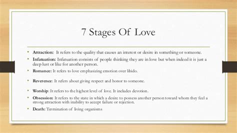 Every relationship goes through dating stages. Love & relationships