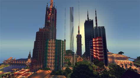 Minecraft City Map With Different Cities Work In Progress Minecraft Map