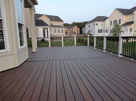 Ironically, i came across this photo i know why these folks painted their railing brown…look at all those trees. 22 Thinks We Can Learn From This Brown Deck Paint - Home ...