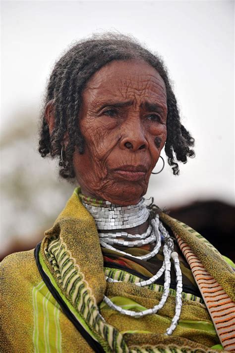 Borana Lady Portrait African People African Culture
