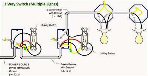 As always, if you're not comfortable working with electricity, please contact a licensed electrician in your area. How to wire a 3-way switch with 2 lights - Quora