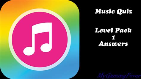 Music Quiz Level Pack 1 Answers Youtube