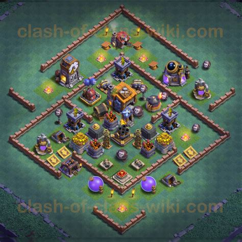 Best Builder Hall Level 7 Base Clash Of Clans Bh7 2