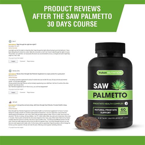 Saw Palmetto Supplement For Prostate Health Reduce Frequent Urination And Incontinence
