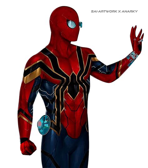 Render Iron Spider Mcu V1 By 4n4rkyx On Deviantart