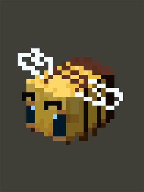 Made A Minecraft Bee Pixel Art Rminecraft
