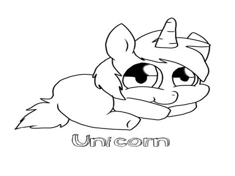 Kawaii Cute Baby Unicorn Coloring Pages Retycenters