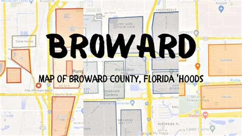 Map Of Broward County Gangs Full Tour Of Broward County Hoods