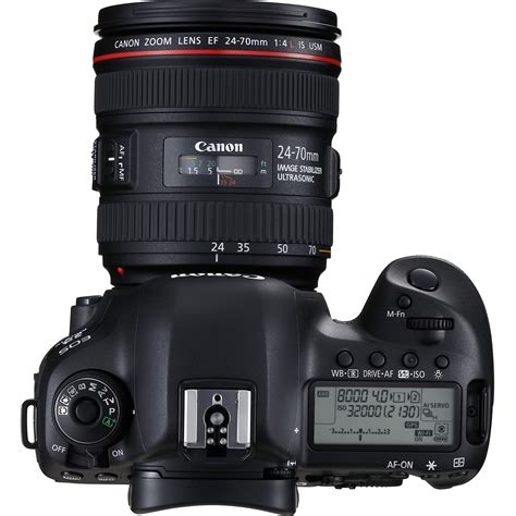 Canon Eos 5d Mark Iv Full Frame Digital Slr Camera With Ef 24 70mm