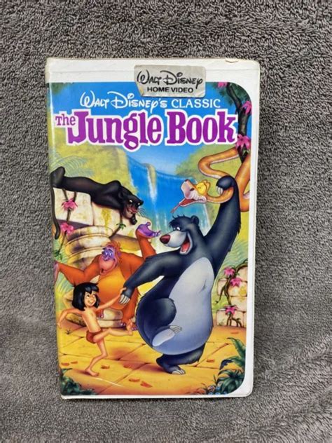 WALT DISNEY S CLASSIC The Jungle Book Black Diamond Edition VHS PicClick