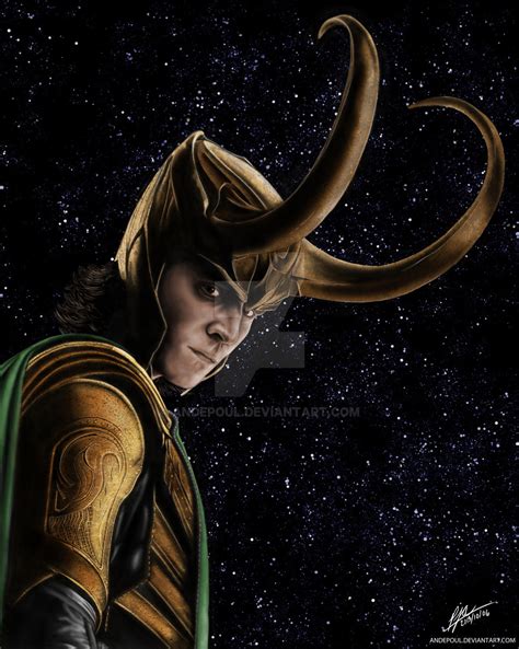 Loki God Of Mischief By Andepoul On Deviantart