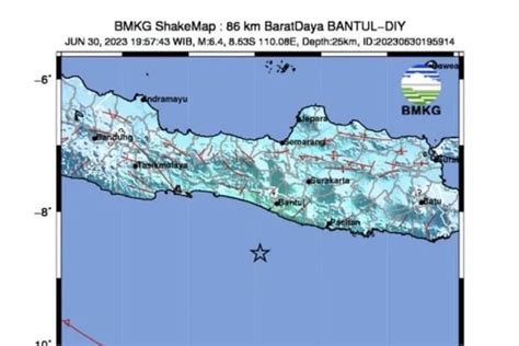 Berita Terpopuler Gempa M Mengguncang Bantul Presiden Jokowi