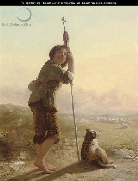 The Young Shepherd After James John Hill The
