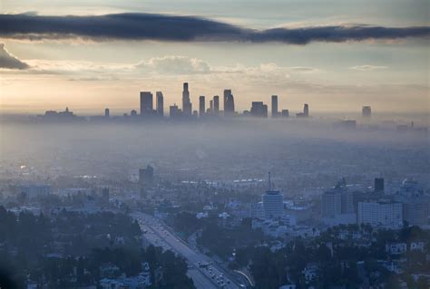 Smog Los Angeles Air Pollution Rises With Heat Weather Time