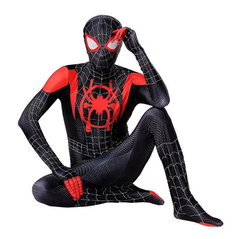 Miles Morales Spider Man Cosplay Costume Marvel Cosplay Costume For