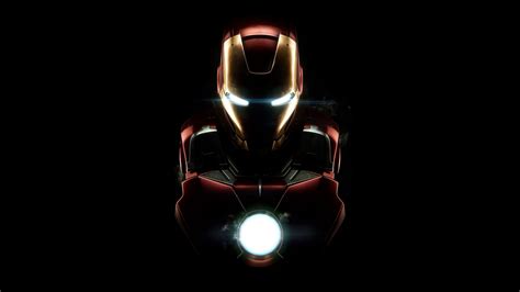 Download Wallpaper 1366x768 Iron Man Dark Armor Mark Vii Tablet