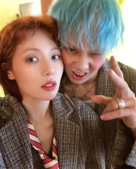 Pin By ⋅•⋅⊰∙∘☽ꮇꮻꮇꮻ☾∘∙⊱⋅•⋅ On ༊현아࿐ Hyuna And Edawn Kpop Couples