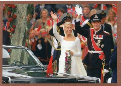 Original Postcard From Norway Prince Haakon And Princess Mette Marit Ebay