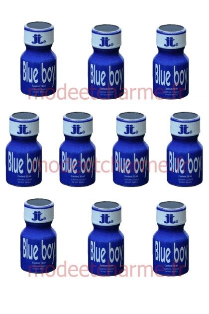 Poppers Blue Boy 10 Ml X10 Pentyle