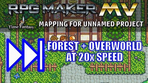 Rpg Maker Mv Forest Mapping Time Lapse Youtube