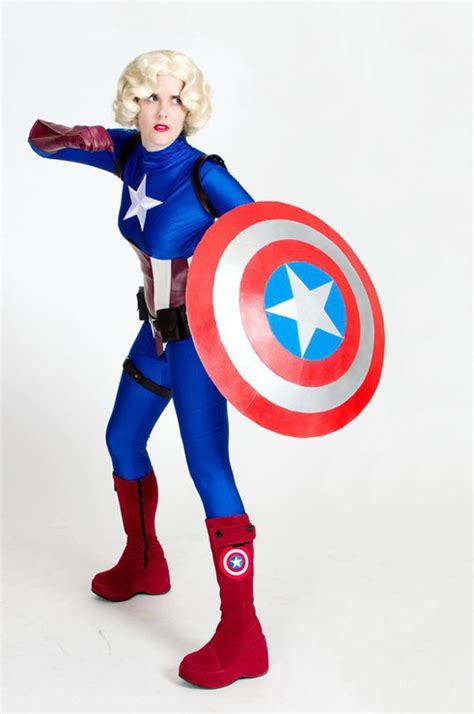 Captain America Cosplay Genderbend Costplayto