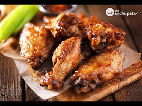 En el caso de pollos. Cómo hacer alitas de pollo al horno con una salsa de miel ...