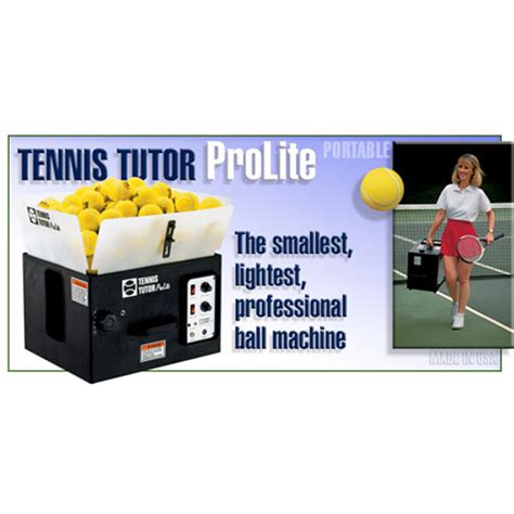 Tennis Tutor Prolite Tennis Ball Machine Oncourt Offcourt