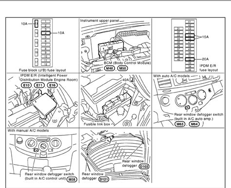 Free nissan haynes / nissan chilton manuals? 2003 Nissan Sentra Ipdm Er Fuse Box Diagram - Cars Wiring ...