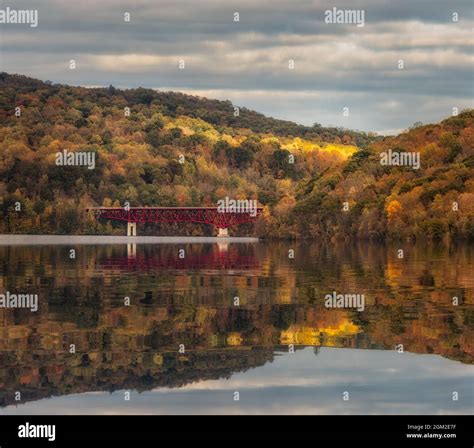New Croton Reservoir View From The Croton Dam Waterfall Also Known As