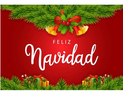 Feliz Navidad Card Vector Art And Graphics